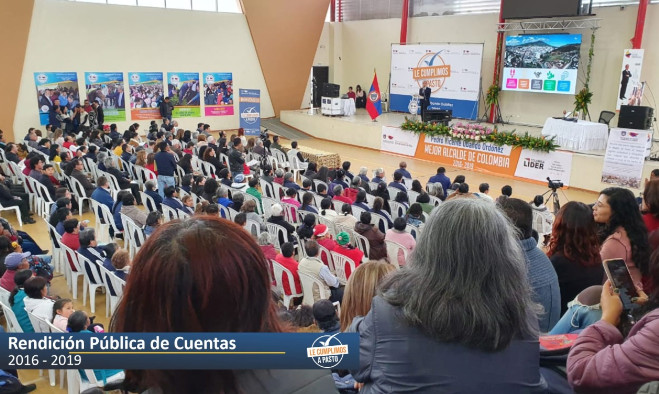 Rendición de cuentas - Pasto 2019