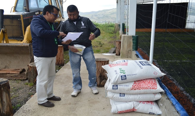 Entrega de agroinsumos