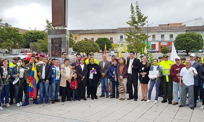 Pasto también rechazó los actos violentos 