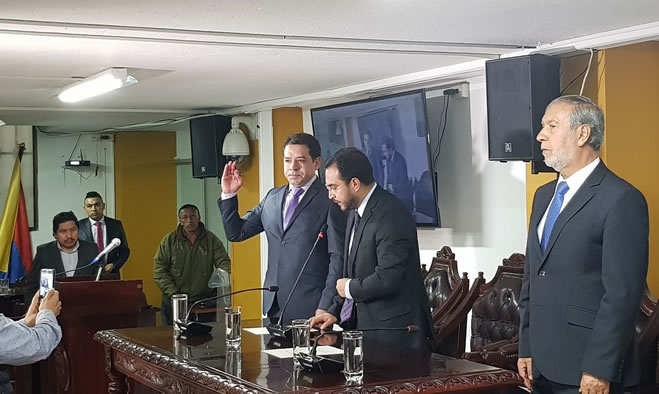 Posesión mesa directiva del Concejo Municipal de Pasto