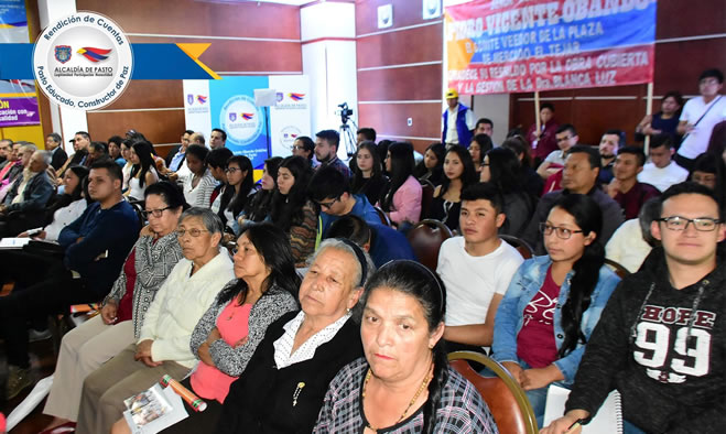 Comunidad resalta trabajo de alcalde Pasto