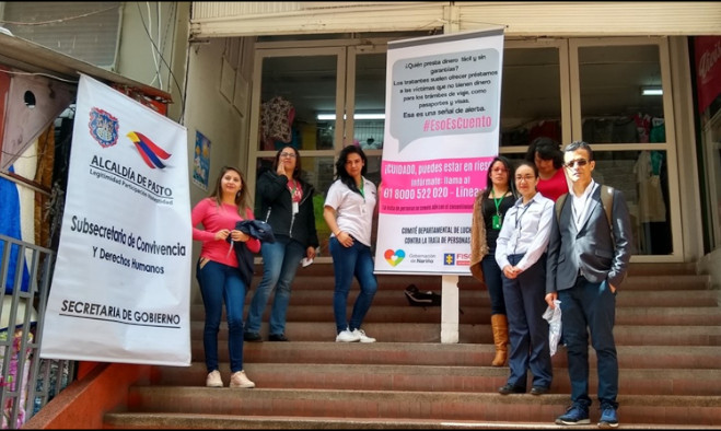 Lucha contra la trata de personas - Pasto 2019
