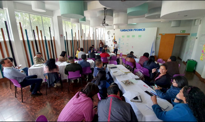 Mesa migrante venezolano - Pasto 2019