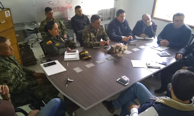 Reunión seguridad - Pasto 2019
