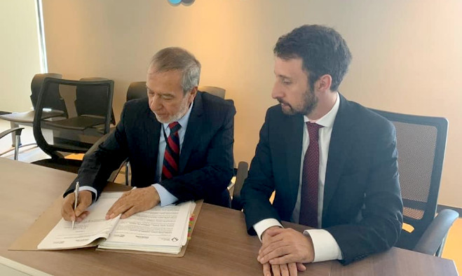 Firma convenio ANSV - 2019