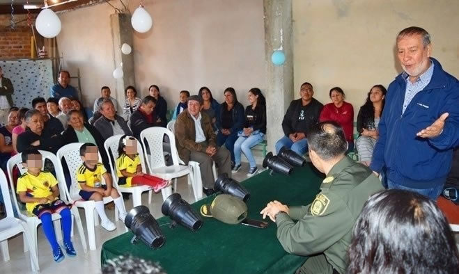 Comunidad del barrio Bellavista recibió alarmas