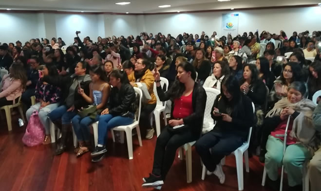 Evento de conmemoración del día de la mujer