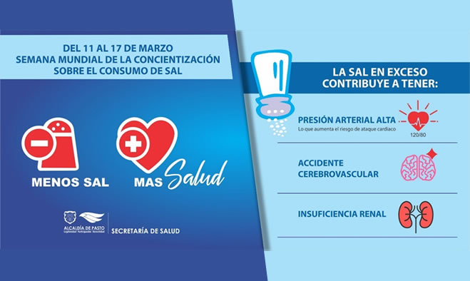 Menos sal más salud