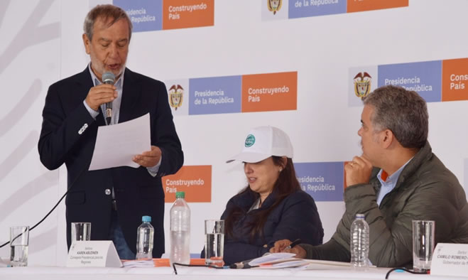 57 compromisos para Nariño anunció Presidente de la República