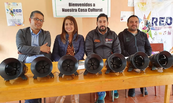 Entrega alarmas comunitarias en la vereda El Motilón