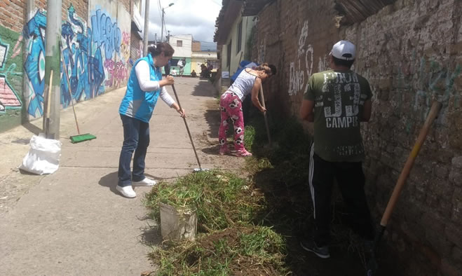 Mi barrio un espacio de encuentro