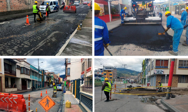 Mantenimiento malla vial - Pasto 2019