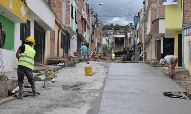 Pavimentación calle Corazón de Jesús