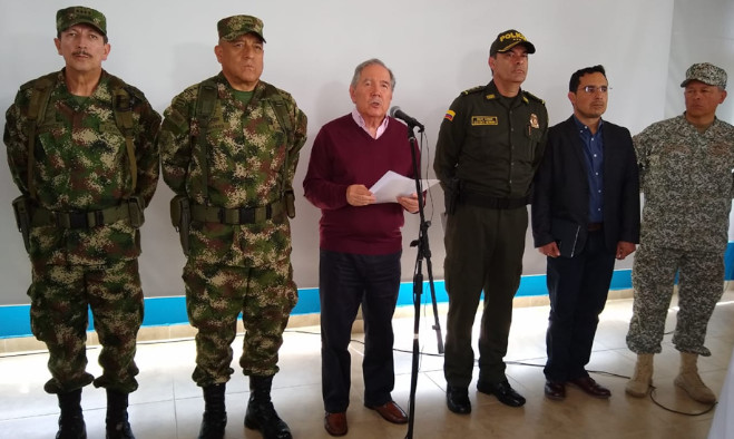 Visita Ministrao de la Defensa - Pasto 2019