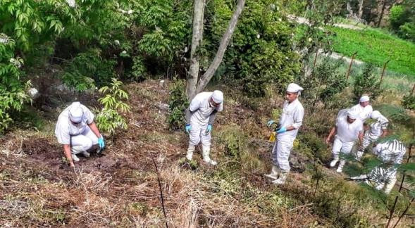 Jornada de limpieza vereda Chavez corregimiento de Catambuco