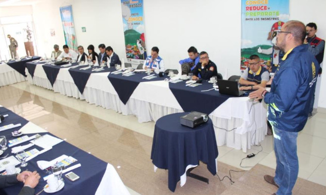 Organización simulacro - Pasto 2019