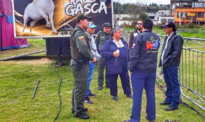 Visita circo - Pasto 2019