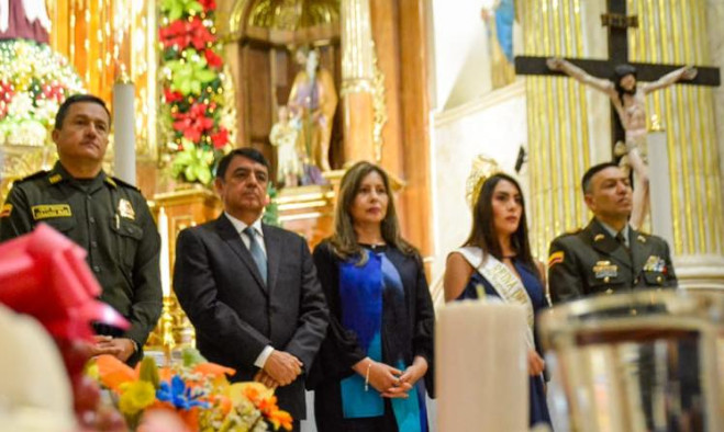 Ofrenda a la Virgen de las Mercedes