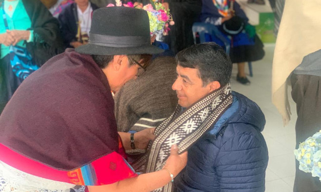Visita a autoridades indigenas -  Pasto 2020