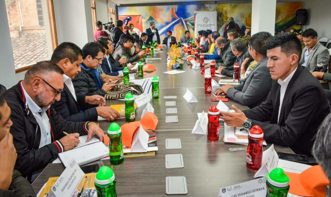 Encuentro mandatarios de Nariño - Pasto 2020
