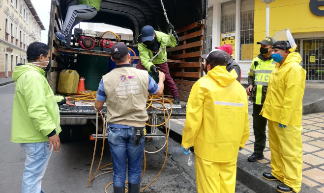 Desinfección - marzo de 2020