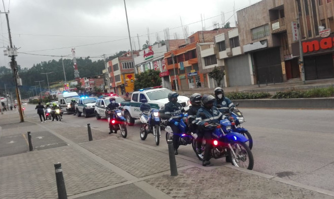 Operativo secretaría de tránsito y transporte