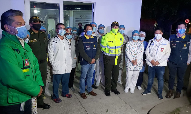 Visita a hospitales
