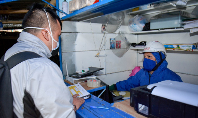 Cumplimiento protocolo de bioseguridad