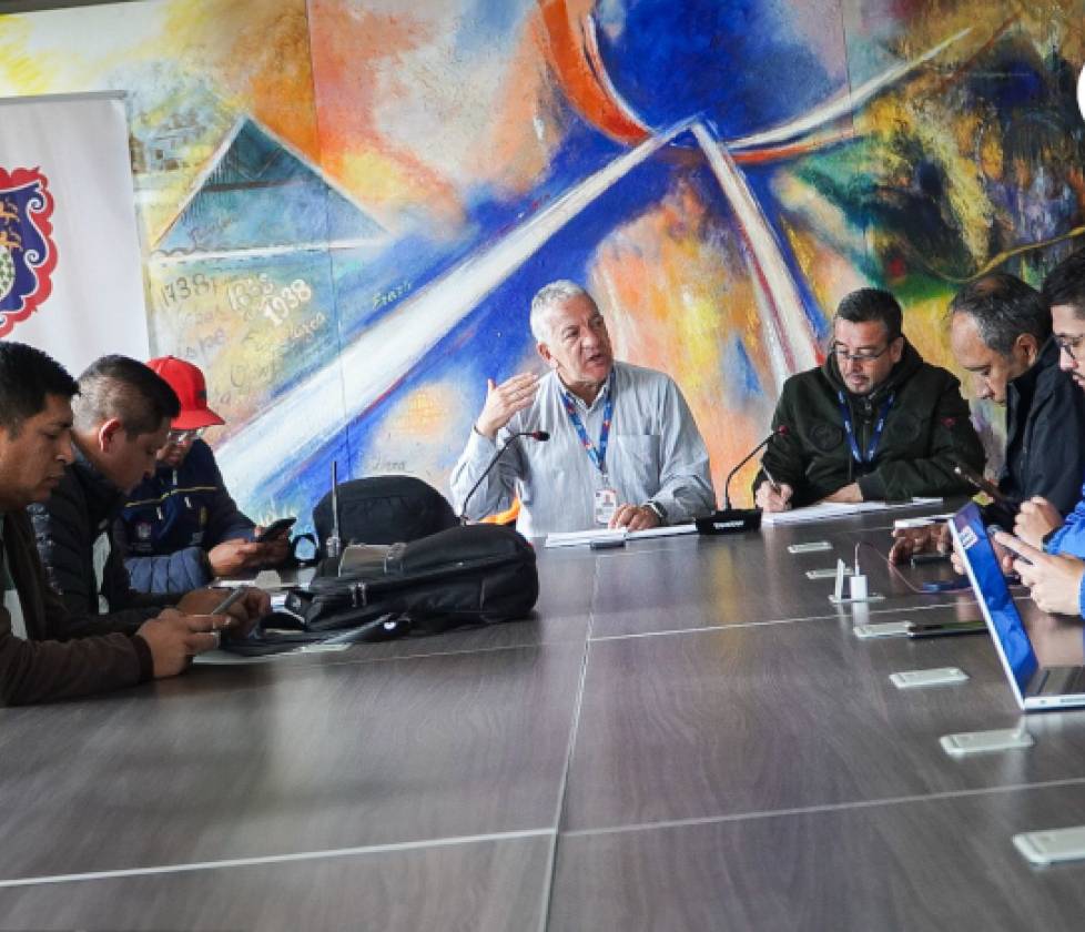 Alcaldía Municipal lideró Puesto de Mando Unificado para evaluar emergencia climática en El Encano y otras zonas rurales de Pasto