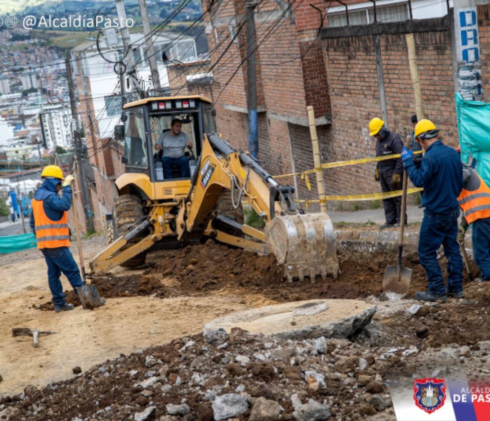 Secretaría de Infraestructura avanza en las obras de mantenimiento vial en el barrio Panorámico