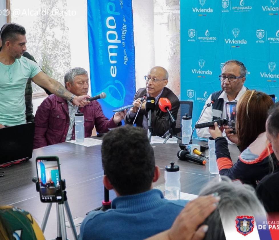 Se confirman recursos por más de 44 mil millones de pesos para obras de infraestructura y saneamiento para Pasto