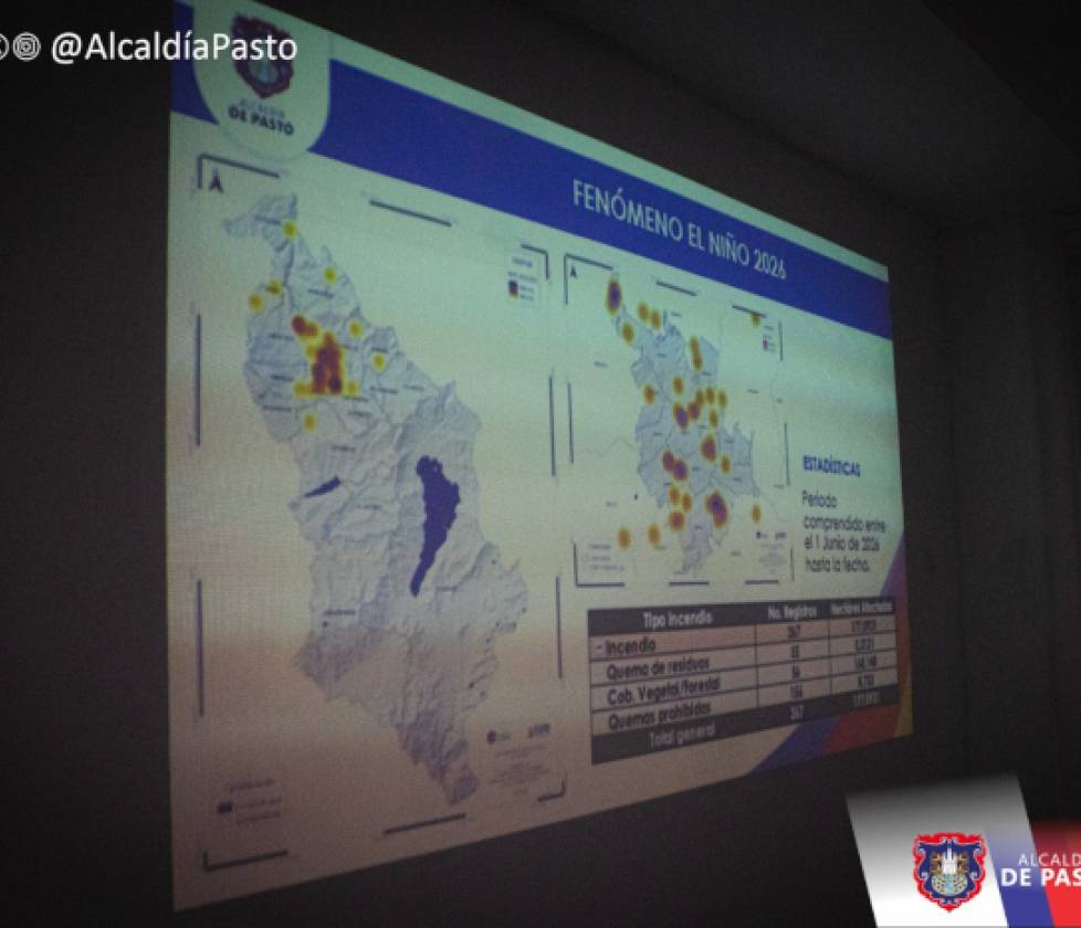 Pasto fortalece la prevención de incendios forestales ante la llegada del Fenómeno de El Niño